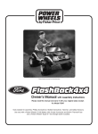 Fisher-Price 75547 Motorized Toy Car User Manual