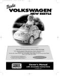 Fisher-Price 73517 Motorized Toy Car User Manual