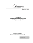 FieldServer FS-8700-80 Computer Drive User Manual