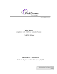 FieldServer FS-8700-78 Computer Drive User Manual