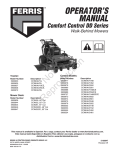Ferris Industries 5900677 Lawn Mower User Manual