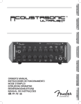 Fender T5A125V Stereo Amplifier User Manual