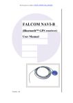 Falcon NAVI-B GPS Receiver User Manual