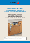 Fagor America LFA-073 SS Dishwasher User Manual