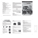 Excalibur electronic 9356 Motorized Toy Car User Manual