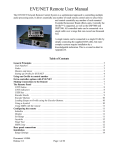 Eventide DSP7000 Network Hardware User Manual