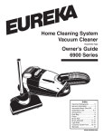 Eureka 6900 Series Vacuum Cleaner User Manual