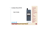 Ericsson DT570 Cordless Telephone User Manual