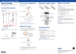 Epson 705HD Projector User Manual