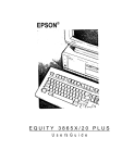 Epson 3000 Printer User Manual