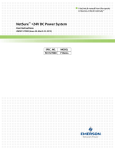 Emerson 710NPBA Power Supply User Manual