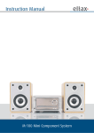 Eltax Mini Stereo System User Manual