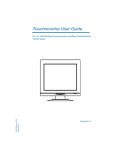 Elo TouchSystems 1524L Computer Monitor User Manual