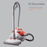 Electrolux CANISTER Vacuum Cleaner User Manual