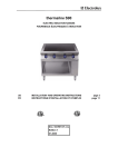 Electrolux 9CHG584111 Range User Manual