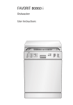 Electrolux 80860 i Dishwasher User Manual