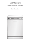 Electrolux 64570 Vi Dishwasher User Manual