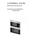 Electrolux 5210 BU Oven User Manual