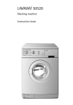 Electrolux 50520 Washer User Manual
