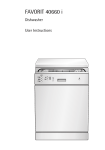 Electrolux 40660 i Dishwasher User Manual