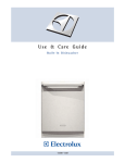 Electrolux 154671201 Dishwasher User Manual