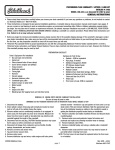 Edelbrock 2162 Automobile Parts User Manual