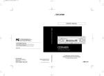 Eclipse - Fujitsu Ten CD5405 Car Stereo System User Manual