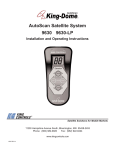EchoStar 9630 LP Satellite TV System User Manual