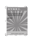 Dynex DX-E101 Network Card User Manual