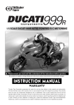 Ducati 999R Motorcycle User Manual
