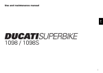 Ducati 1098 Motorcycle User Manual