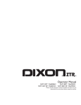 Dixon 966038601 Lawn Mower User Manual