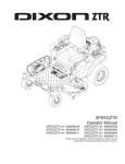 Dixon 44, 44, 44, 36, 36, 42, 42 Lawn Mower User Manual