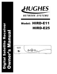 DirecTV HIRD-E11 Satellite Radio User Manual