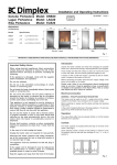 Dimplex ELB20 Electric Heater User Manual