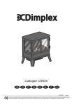 Dimplex CGn20 Indoor Fireplace User Manual
