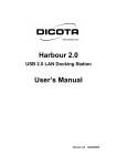Dicota 2 Network Card User Manual