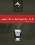 Diamond Power Products DPS6500 Oxygen Equipment User Manual