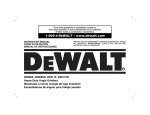 DeWalt D28115R Grinder User Manual