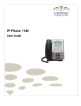 DeWalt 1140 IP Phone User Manual