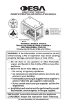 Desa TSTPEA-A Indoor Fireplace User Manual