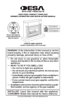 Desa LGCFTN Indoor Fireplace User Manual