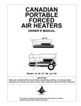 Desa 50 Electric Heater User Manual