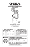 Desa 000-30 Electric Heater User Manual