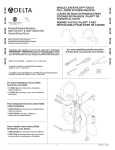 Delta 980T-SS-DST Series Plumbing Product User Manual