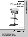 Delta 11-990C Drill User Manual
