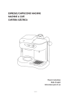 DeLonghi BAR50 Espresso Maker User Manual