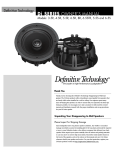 DCM Speakers DCM-3 Computer Monitor User Manual