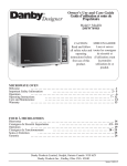Danby DMW749SS Microwave Oven User Manual