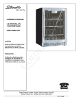 Danby DBC162BLSST Refrigerator User Manual